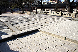 世界遺産の昌徳宮にある韓国最古の錦川橋