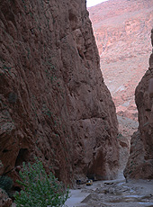 モロッコのトドラ渓谷