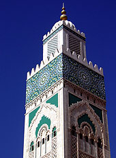 モロッコのカサブランカのモスク