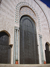 モロッコのカサブランカのモスク