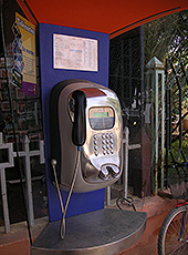 モロッコの公衆電話