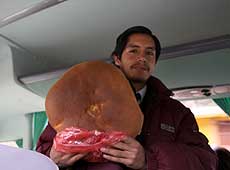 ペルーのパン