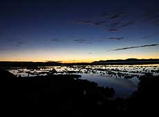 ペルーのチチカカ湖