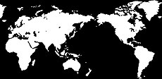 白い世界地図