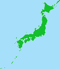 緑の日本地図