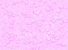 ピンクの水面と泡のCG