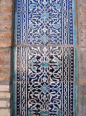 ウズベキスタン 世界遺産イチャンカラのタイル