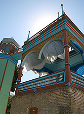ウズベキスタンの世界遺産ブハラの宮殿スィトラマ・マヒ・ホサ