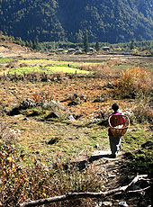 ブータンの農村と農民