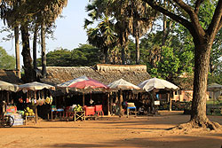 カンボジアの屋台