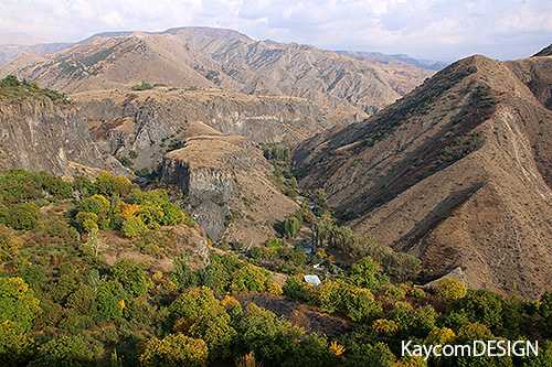アルメニアの渓谷