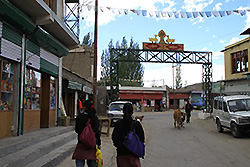チベット難民が多く住むラダックのチョグラムサル