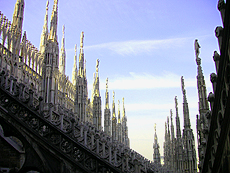 イタリアのミラノ大聖堂