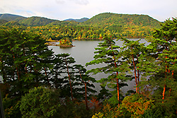 福島の裏磐梯の桧原湖