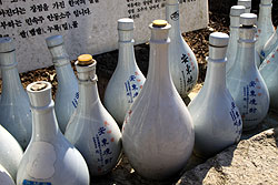 韓国の世界遺産安東河回村の徳利