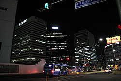 韓国ソウルの夜景