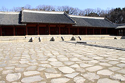 韓国の世界遺産宗廟の永寧殿