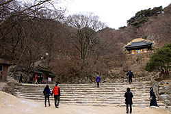 韓国の世界遺産の石窟庵