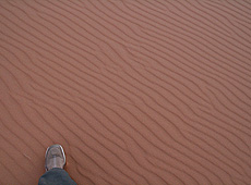 モロッコのサハラ砂漠へ一歩