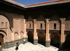 モロッコのマラケシュの建物