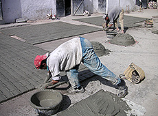 モロッコの世界遺産フェズにある陶器工房