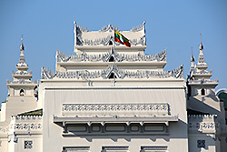 ミャンマーのヤンゴンの市庁舎