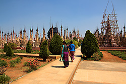 ミャンマーのカックー遺跡