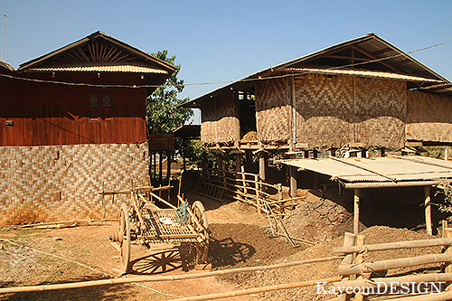 ミャンマーの田舎