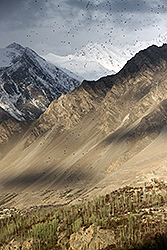 パキスタンのフンザ渓谷