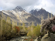 パキスタンのシガールの村