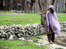 パキスタンのシガール村の女性