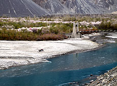 パキスタンのショク川