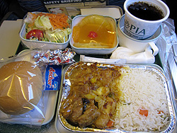 パキスタン機内食