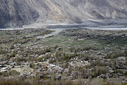 パキスタンのシガールの村