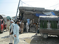 パキスタンの街並み