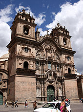 ペルーの世界遺産クスコの教会