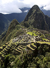 ペルーの世界遺産マチュピチュ 