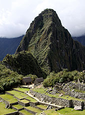 ペルーの世界遺産マチュピチュのワイナピチュ