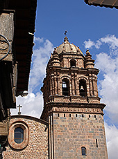 ペルーの世界遺産クスコのサンドミンゴ教会