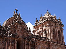 ペルーの世界遺産クスコの大聖堂ペルーの世界遺産クスコの大聖堂