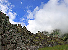 ペルーの世界遺産マチュピチュ遺跡 