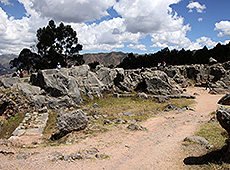 ペルーの世界遺産クスコのケンコー遺跡