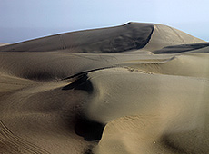ペルーの海岸線