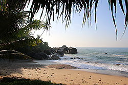 スリランカのゴールの海岸
