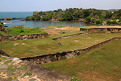 スリランカの世界遺産ゴールのムーン要塞
