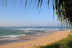スリランカの世界遺産ゴールの海岸