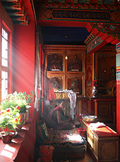 チベットのパルブク寺