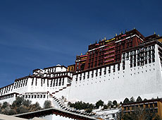 チベットの世界遺産ポタラ宮