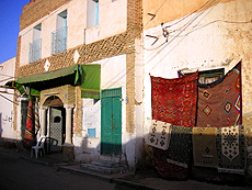 チュニジアのトズールの街