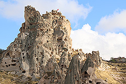 トルコの世界遺産カッパドキアの洞窟